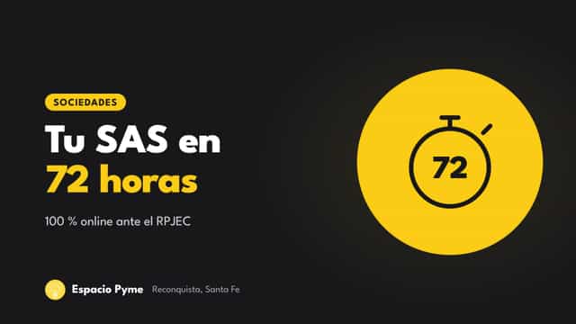 SAS en 72 horas en Santa Fe: cómo constituir tu sociedad 100 % online
